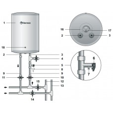 Водонагреватель Thermex N 10 O Водонагреватель Thermex N 10 O