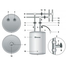 Водонагреватель Thermex N 10 U Водонагреватель Thermex N 10 U