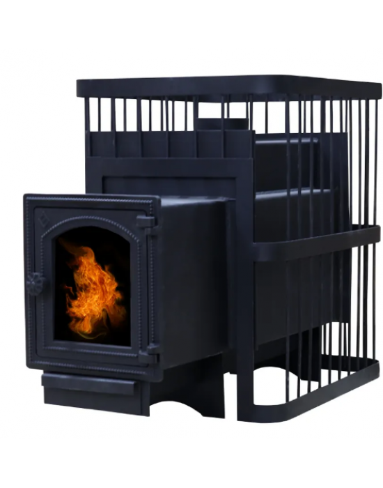 №12 Печь банная ComfortProm до 26 кубов, стекло