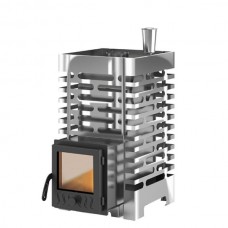 Печь банная Везувий ASTON 16 INOX Стекло