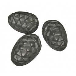 Камень чугунный для бани "Кедровая шишка" (Ø68х98мм) КЧО-1