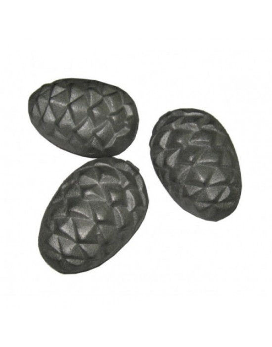 Камень чугунный для бани "Кедровая шишка" (Ø68х98мм) КЧО-1