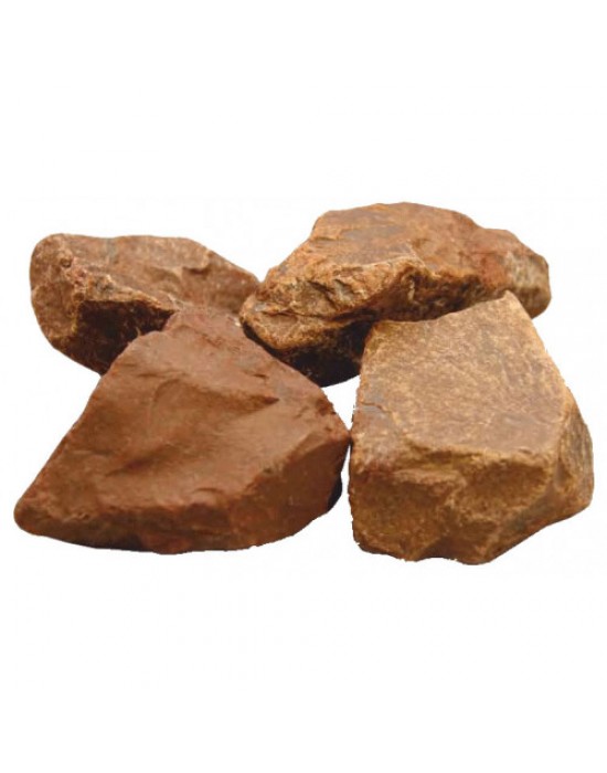 Камни для бани Яшма сургучная 10кг