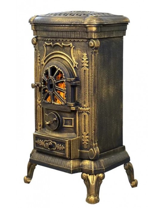 Печь-камин Везувий А-07 "Золото"