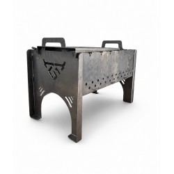 Мангал разборный переносной для шашлыка