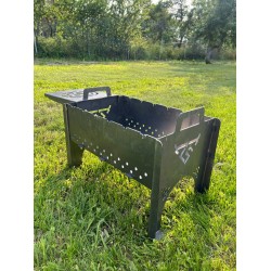 Мангал разборный переносной для шашлыка