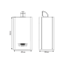 Газовый котел Kentatsu Nobby Balance Plus 24-2CS