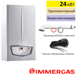 Газовый котёл одноконтурный Immergas EOLO Mythos X 24 5R