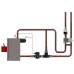 Термостатический смесительный клапан Laddomat 11-200, R40 (до 130 кВт)