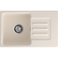 Кухонная мойка GRANFEST SMART SM-680L белый + сифон