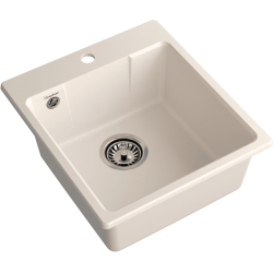 Кухонная мойка GRANFEST URBAN UR-644 белый