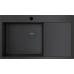 Кухонная мойка из нержавейки Omoikiri Akisame 86-GB-L Side графит