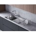 Смеситель для кухни Omoikiri Kanto 2 Plus SB C WH латунь/хром/белый