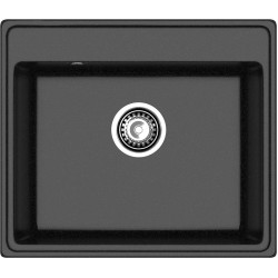Кухонная мойка GRANFEST VERTEX V-580 черный Кухонная мойка GRANFEST VERTEX V-580 черный