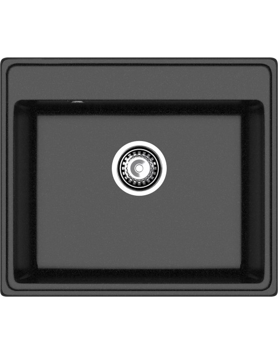 Кухонная мойка GRANFEST VERTEX V-580 черный