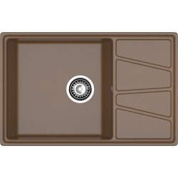 Кухонная мойка GRANFEST VERTEX V-780L терракот Кухонная мойка GRANFEST VERTEX V-780L терракот