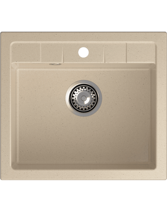 Кухонная мойка GRANFEST QUADRO Q-561 кашемир
