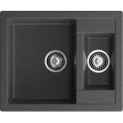 Кухонная мойка GRANFEST QUADRO Q-610K графит