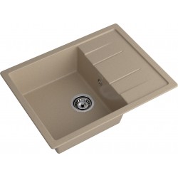 Кухонная мойка GRANFEST QUADRO Q-650L песочный