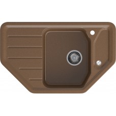 Кухонная мойка GRANFEST CORNER C-800E терракот
