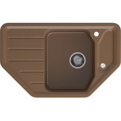 Кухонная мойка GRANFEST CORNER C-800E терракот