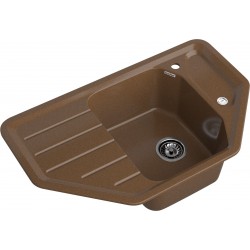Кухонная мойка GRANFEST CORNER C-800E терракот