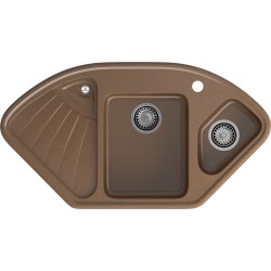 Кухонная мойка GRANFEST CORNER C-1040E терракот