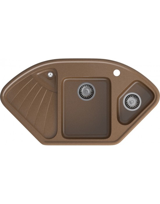 Кухонная мойка GRANFEST CORNER C-1040E терракот