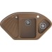 Кухонная мойка GRANFEST CORNER C-1040E терракот