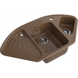 Кухонная мойка GRANFEST CORNER C-1040E терракот