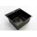 Кухонная мойка из нержавейки BLANTEK LS-5050SNB Snake texture black