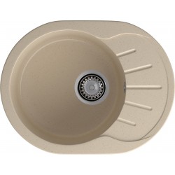 Кухонная мойка GRANFEST RONDO R-580L кашемир