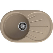 Кухонная мойка GRANFEST RONDO R-750L песочный