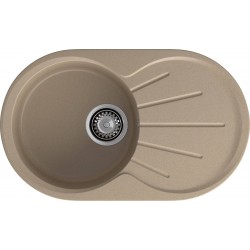 Кухонная мойка GRANFEST RONDO R-750L песочный