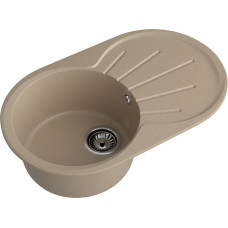 Кухонная мойка GRANFEST RONDO R-750L песочный