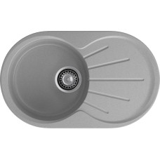 Кухонная мойка GRANFEST RONDO R-750L серый Кухонная мойка GRANFEST RONDO R-750L серый