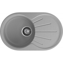 Кухонная мойка GRANFEST RONDO R-750L серый