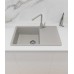 Смеситель для кухни GRANFEST QUARZ Z-5411 серый