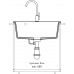 Кухонная мойка GRANFEST URBAN UR-658 песочный