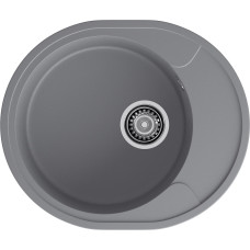Кухонная мойка GRANFEST URBAN UR-857L темно-серый Кухонная мойка GRANFEST URBAN UR-857L темно-серый