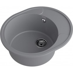 Кухонная мойка GRANFEST URBAN UR-857L темно-серый