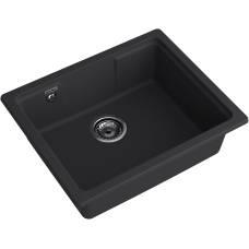Кухонная мойка GRANFEST URBAN UR-4555 черный Кухонная мойка GRANFEST URBAN UR-4555 черный