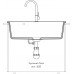 Кухонная мойка GRANFEST URBAN UR-4565 черный