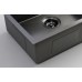 Кухонная мойка из нержавейки BLANTEK FS-5050HN Honeycomb Nano black ECO