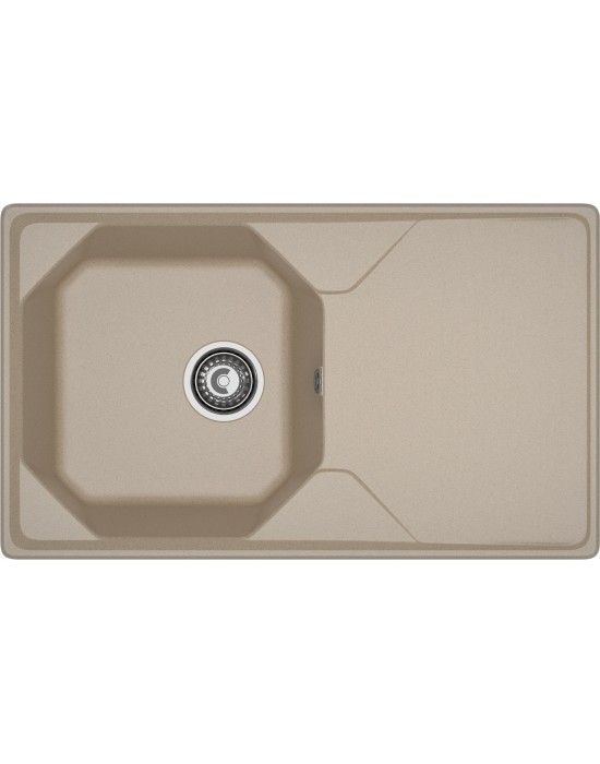 Кухонная мойка GRANFEST UNIQUE U-840L песочный