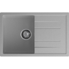 Кухонная мойка GRANFEST QUADRO Q-780L серый Кухонная мойка GRANFEST QUADRO Q-780L серый