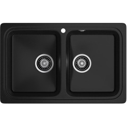 Кухонная мойка GRANFEST STANDART S-780K черный Кухонная мойка GRANFEST STANDART S-780K черный