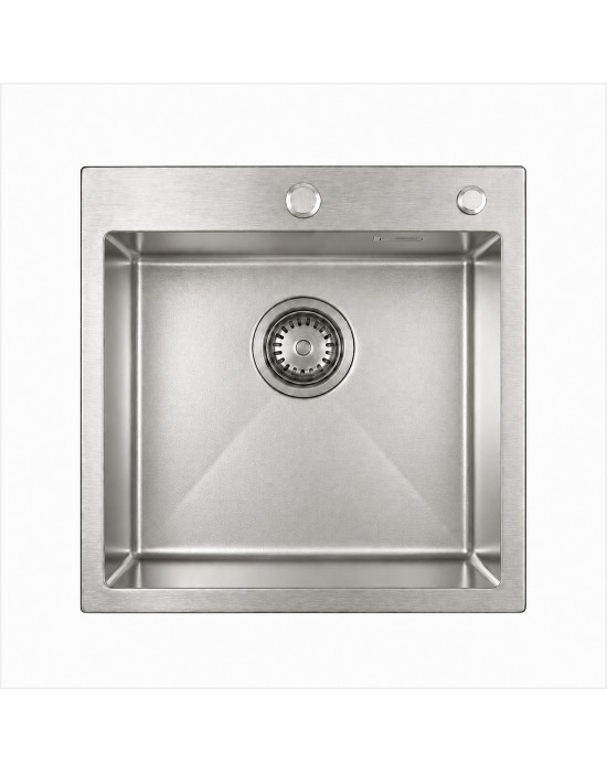 Кухонная мойка из нержавейки BLANTEK LS-5050ST Stone texture