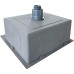 Кухонная мойка из нержавеющей стали GRANFEST METAL 5045 PVD графит