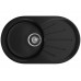 Кухонная мойка GRANFEST RONDO R-750L черный